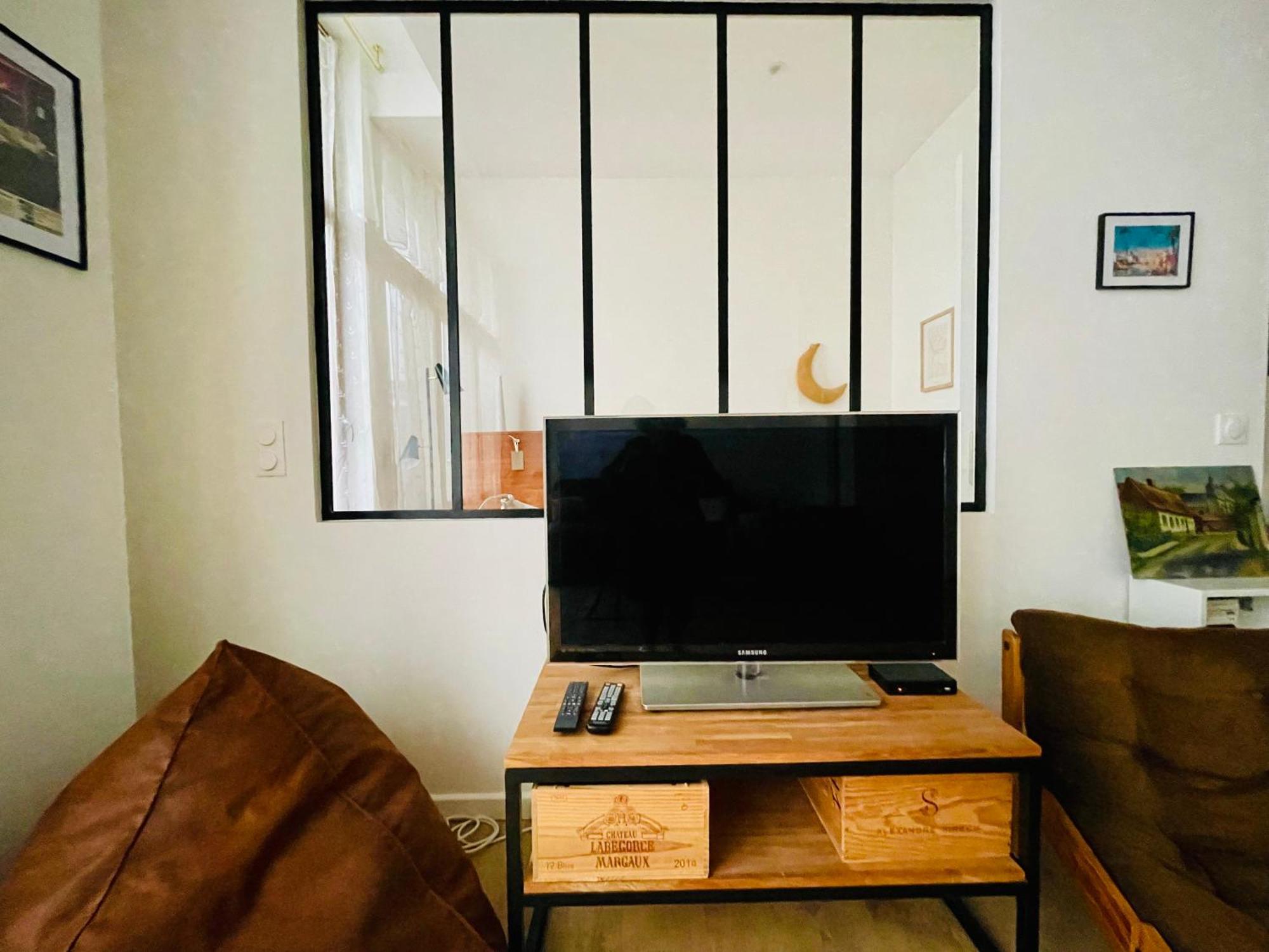 Liberte - Grand Appartement 4 Pers Avec Parking Lille Centre Екстер'єр фото